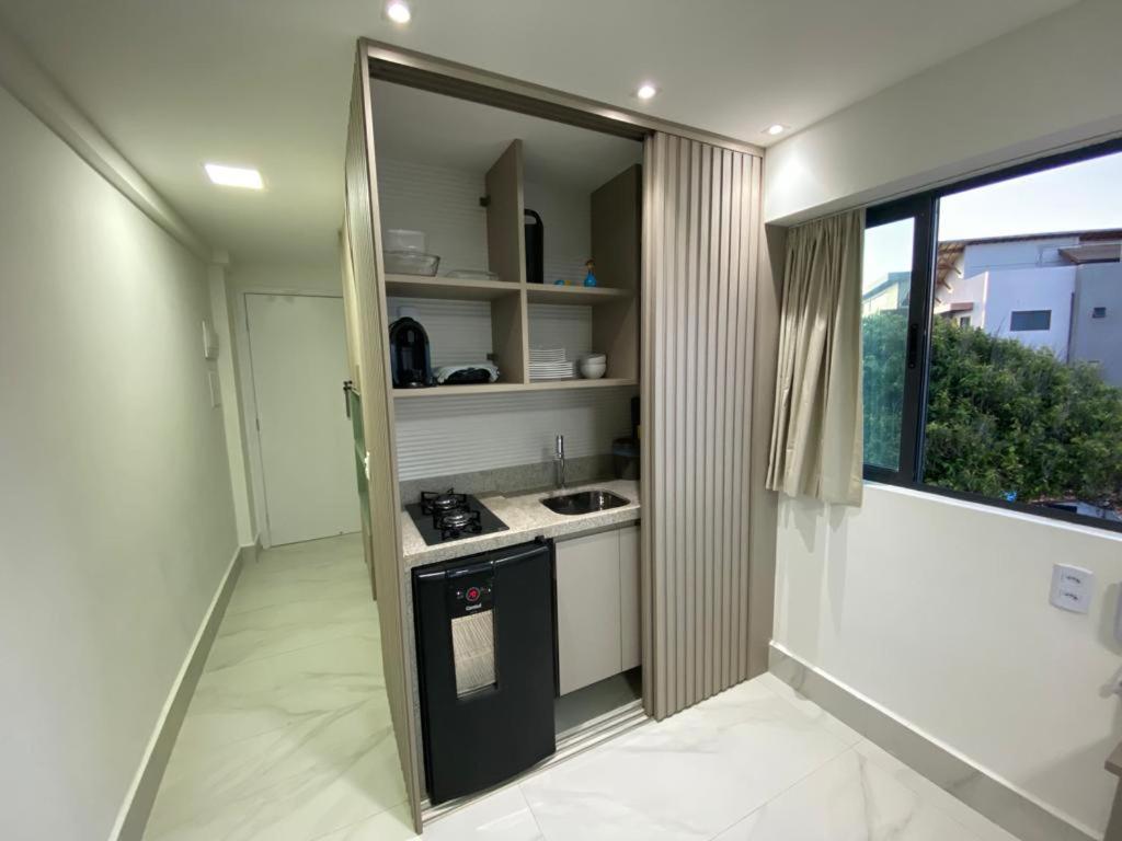 Flat Beira Mar Com Varanda Em Pôrto das Galinhas Exterior foto